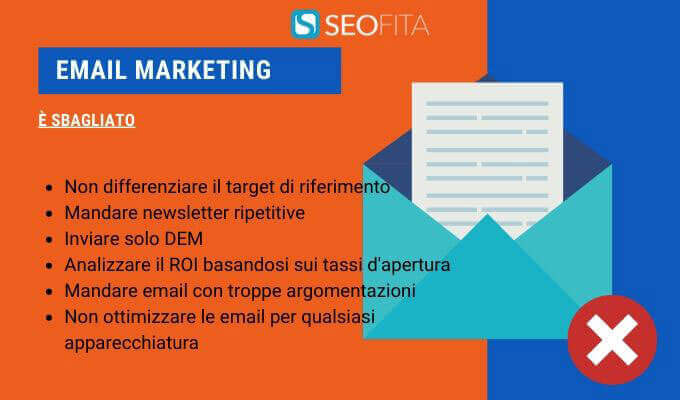 Email Marketing Sbagliato